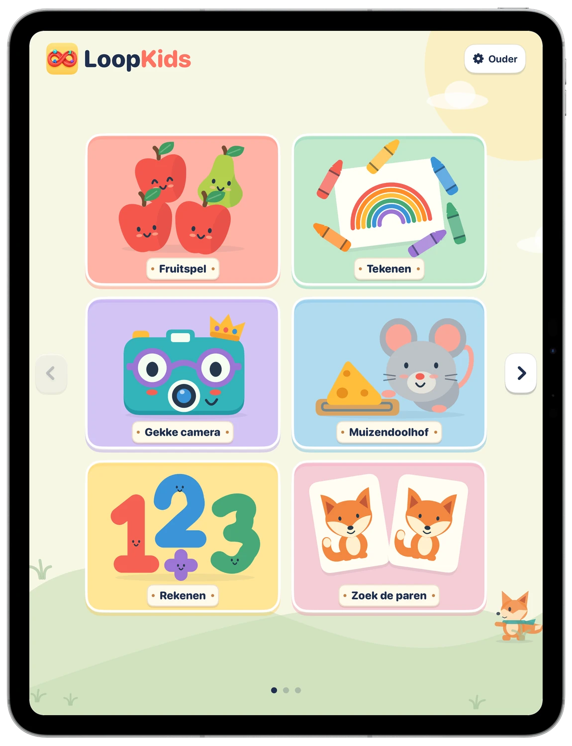 LoopKids on iPad: a world of games to discover